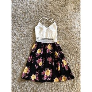 Fit and Flare Floral Dress